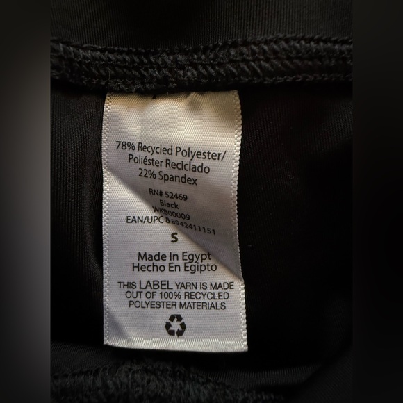 Free Assembly - Black High Waist 7/8 Leggings - Size Small - Picture 6 of 6